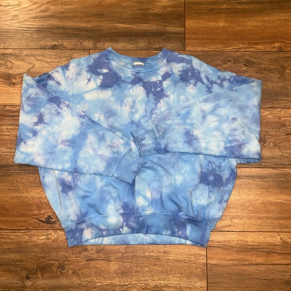 PINK Victoria's Secret Tops - Pink Victoria’s Secret Oversized Blue Sweater